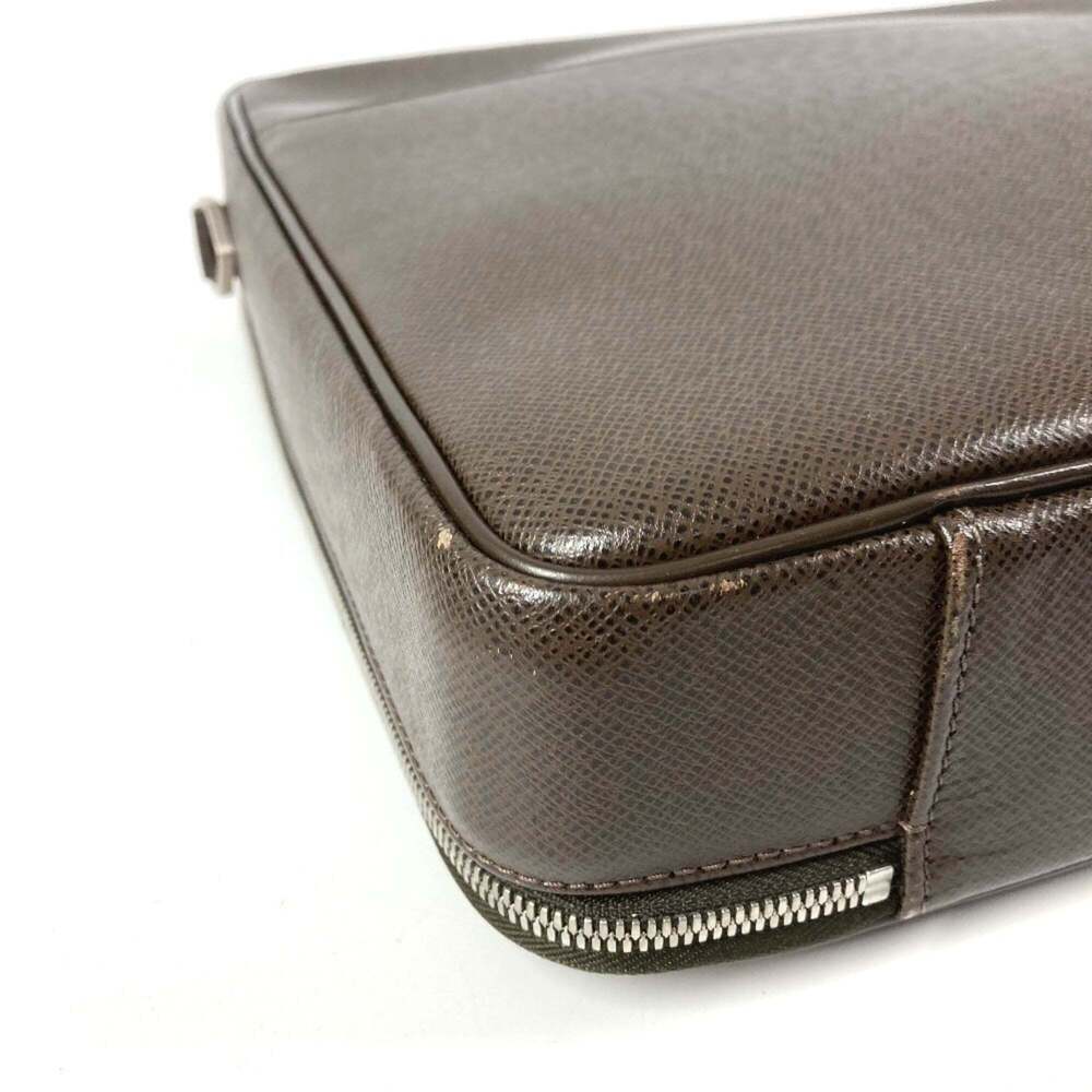 LOUIS VUITTON Brown Leather Tote Bag - Picture 9 of 16
